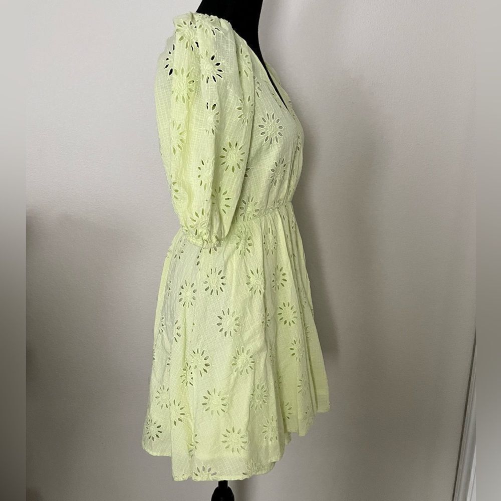 NWT Zara Openwork Embroidered Dress - Picture 8 of 14
